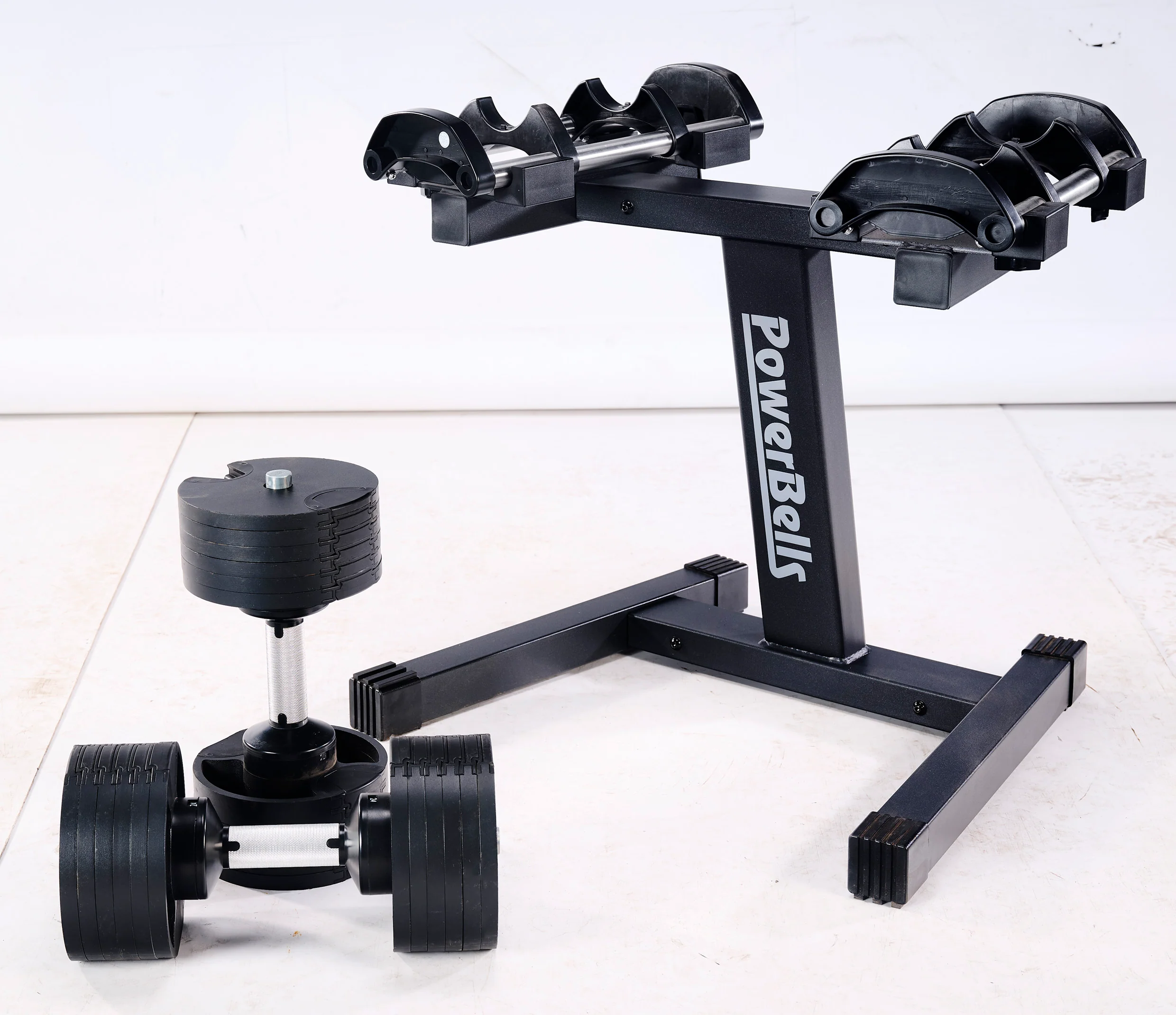 NRG Adjustable Bench, Rack and Dumbbell Set - Image 6