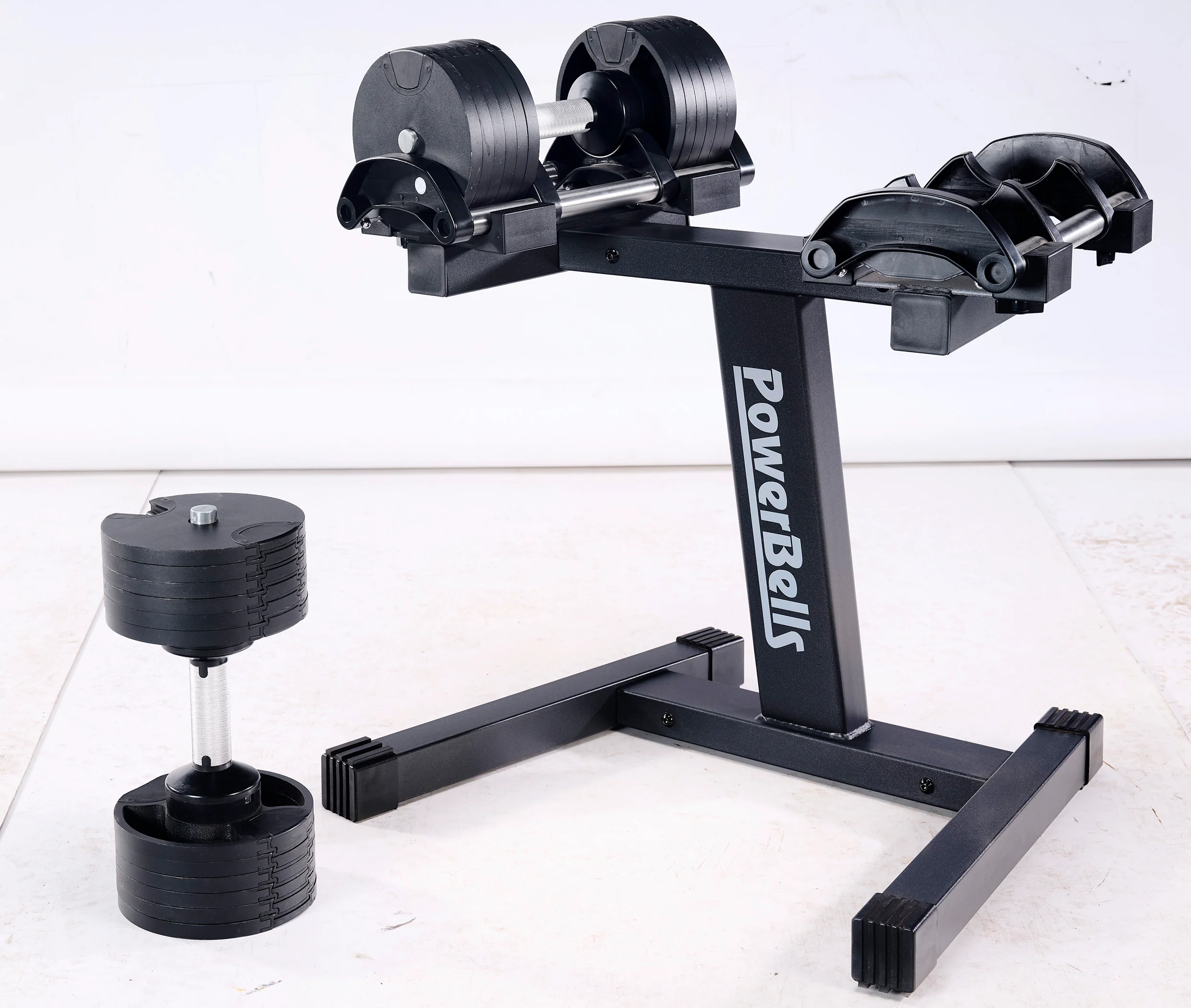 NRG Adjustable Bench, Rack and Dumbbell Set - Image 8